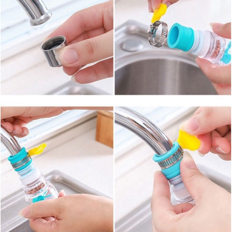 SAMBUNGAN KRAN AIR WASTAFEL DENGAN KLEM NONPACK