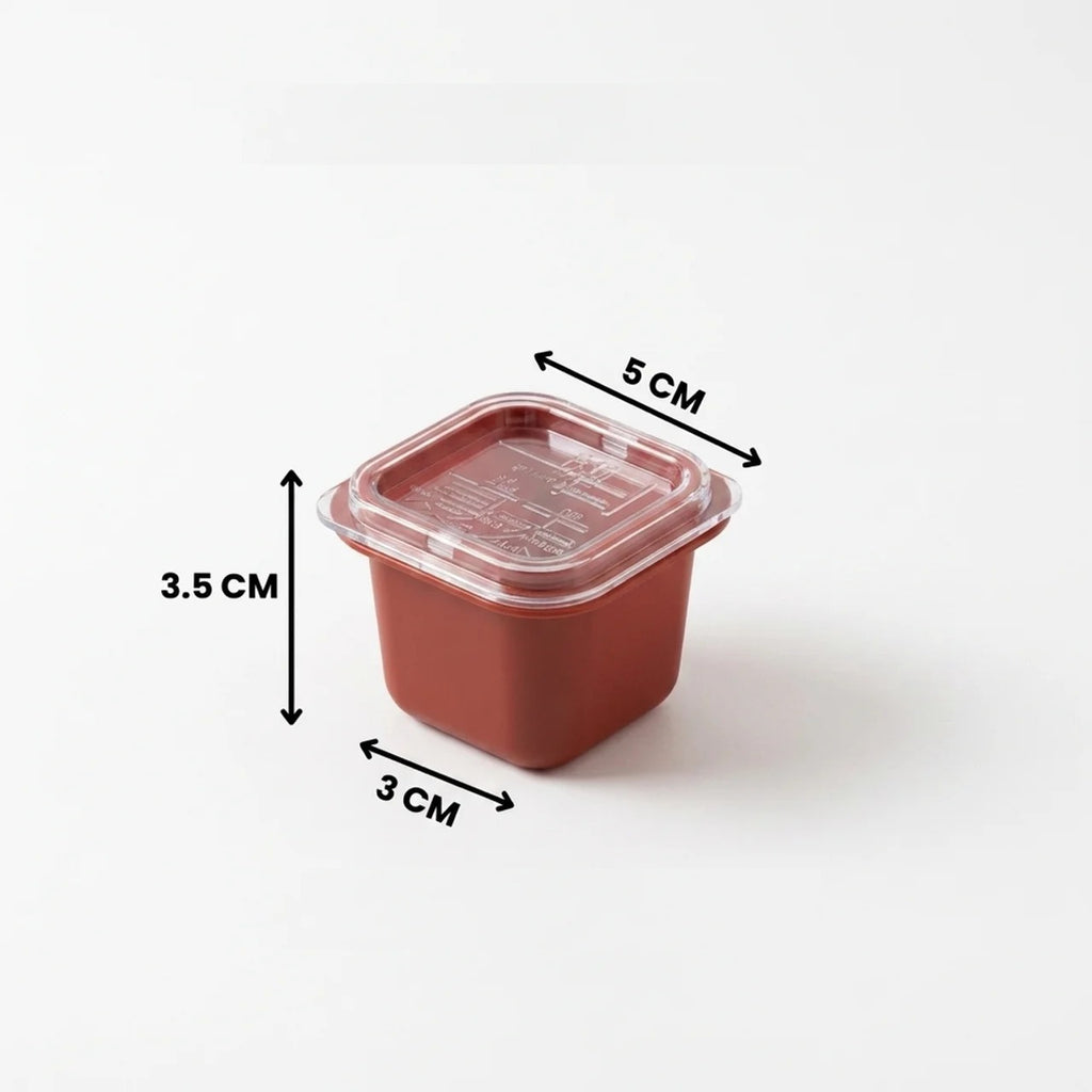 KOTAK MINI CETAKAN ES BATU PUDING JELLY DENGAN PENUTUP SERBAGUNA