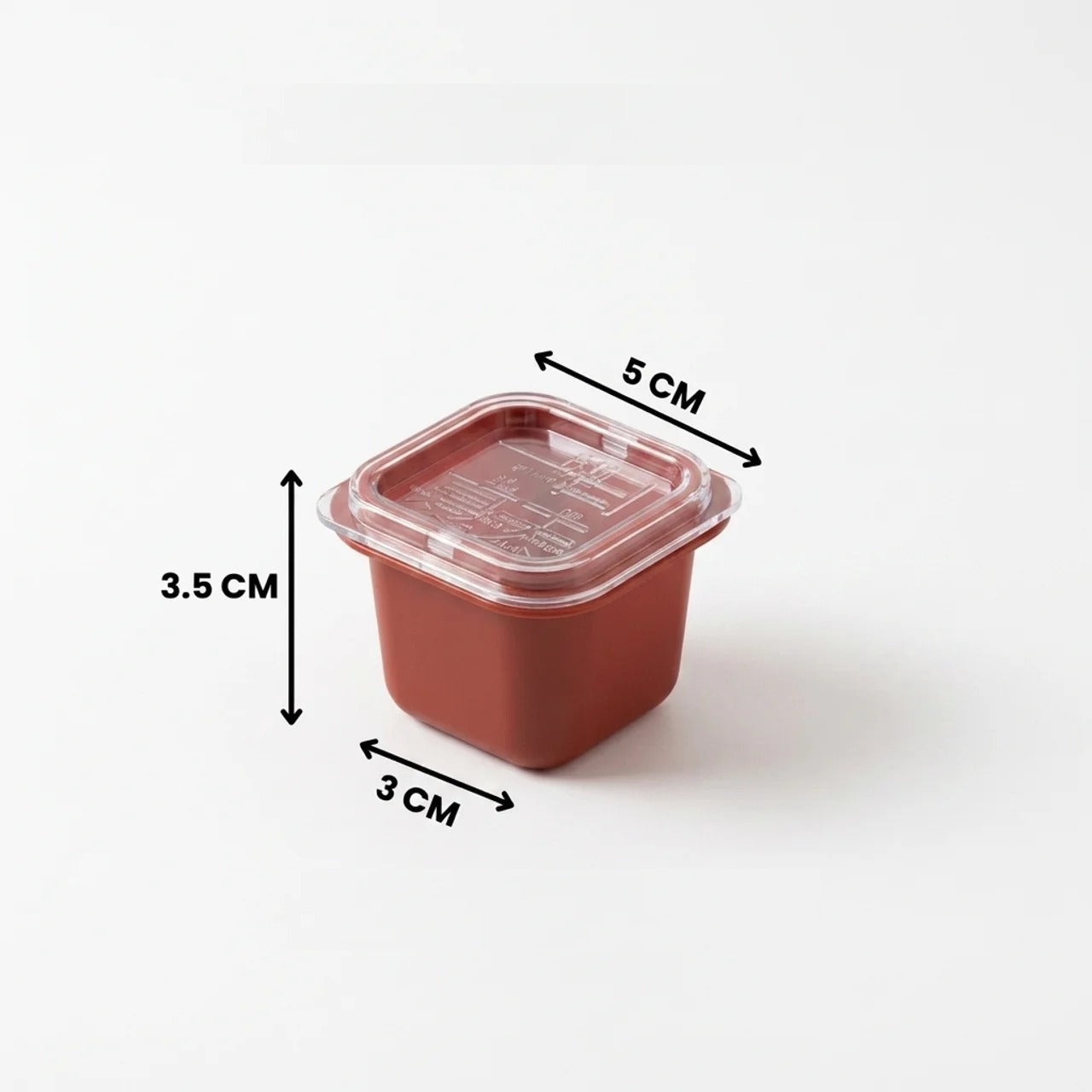 KOTAK MINI CETAKAN ES BATU PUDING JELLY DENGAN PENUTUP SERBAGUNA