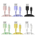 KABEL DATA MACARON 2A FAST CHARGING USB V8/MICRO USB