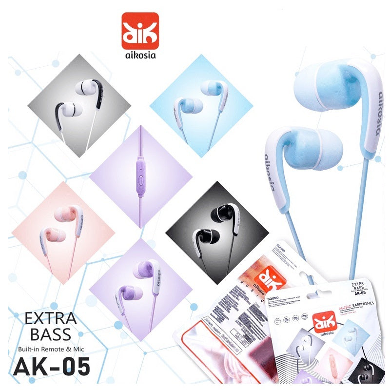 HEADSET AIKOSIA AK-05 SUPER BASS