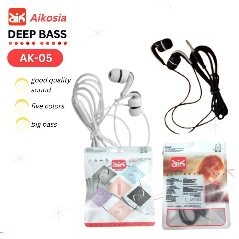 HEADSET AIKOSIA AK-05 SUPER BASS
