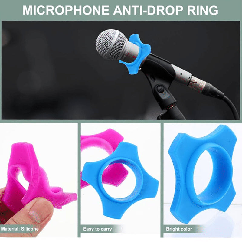 RING MICROPHONE SILIKON ANTI SLIP / KARET PENGAMAN MIC