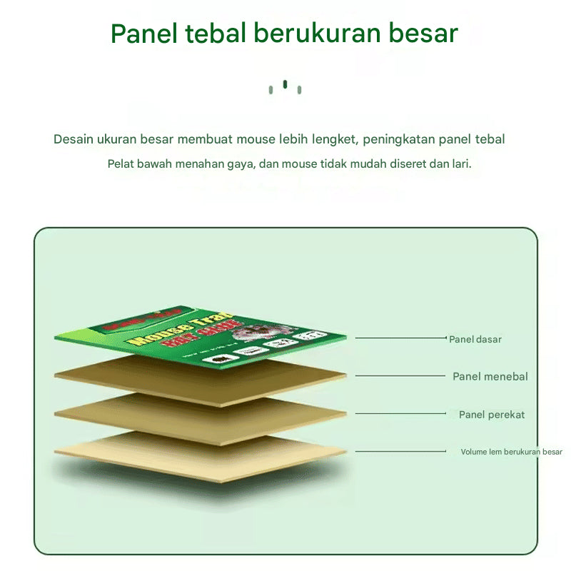 LEM JEBAKAN TIKUS MODEL BUKU / LEM PAPAN PERANGKAP TIKUS SUPER LENGKET