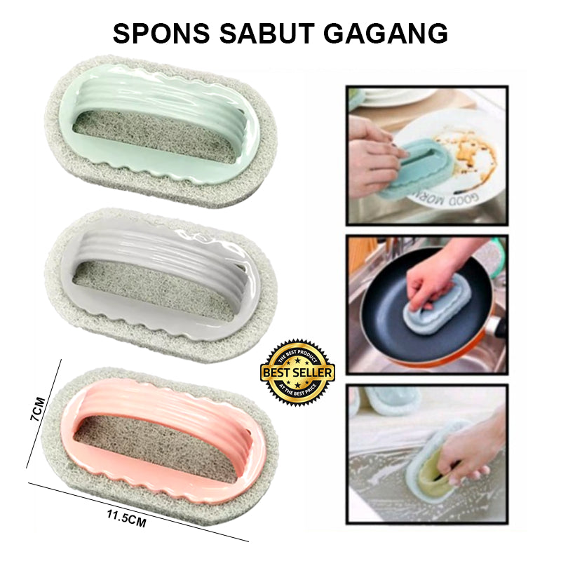 SPONS SABUT GAGANG / SIKAT GAGANG CUCI PIRING SERBAGUNA