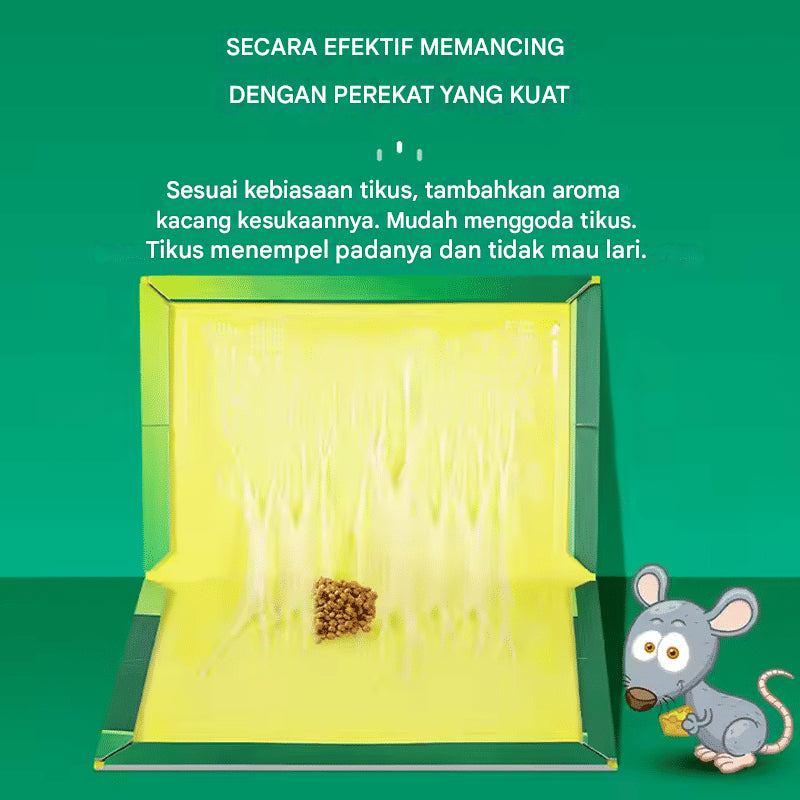 LEM JEBAKAN TIKUS MODEL BUKU / LEM PAPAN PERANGKAP TIKUS SUPER LENGKET
