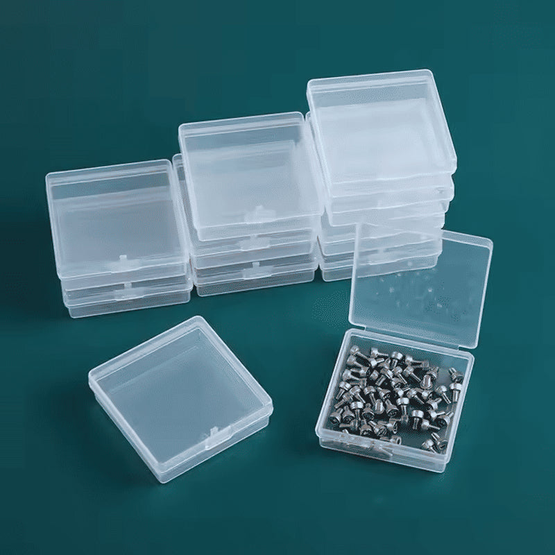 KOTAK MINI PENYIMPANAN SERBAGUNA UKURAN 5.5X5.5X2CM