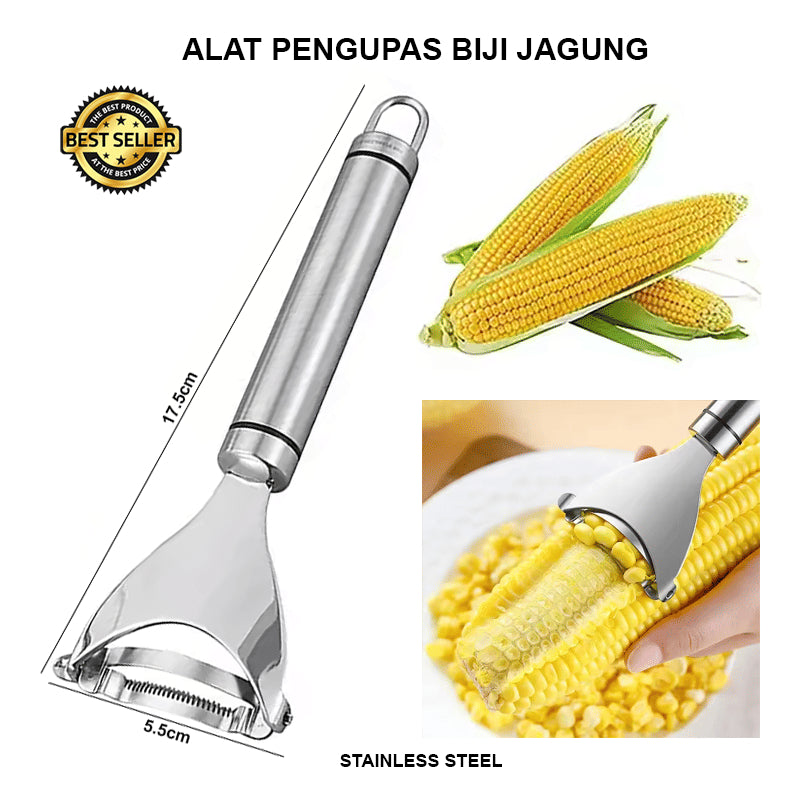 ALAT PENGUPAS BIJI JAGUNG / CORN PEELER / PARUTAN JAGUNG STAINLESS