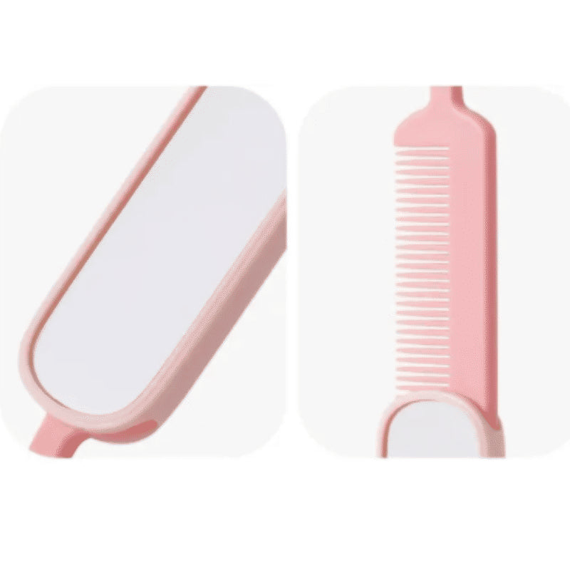 SISIR RAMBUT PANJANG PLUS CERMIN LIPAT 3IN1 PORTABLE