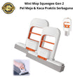 Alat Pel Mini Mop Genggam Portable / Pel Mini Pembersih Serbaguna