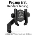 HOLDER HP MOTOR SPION HM-526 360 DERAJAT DOUBLE LOCK ANTI JAMBRET