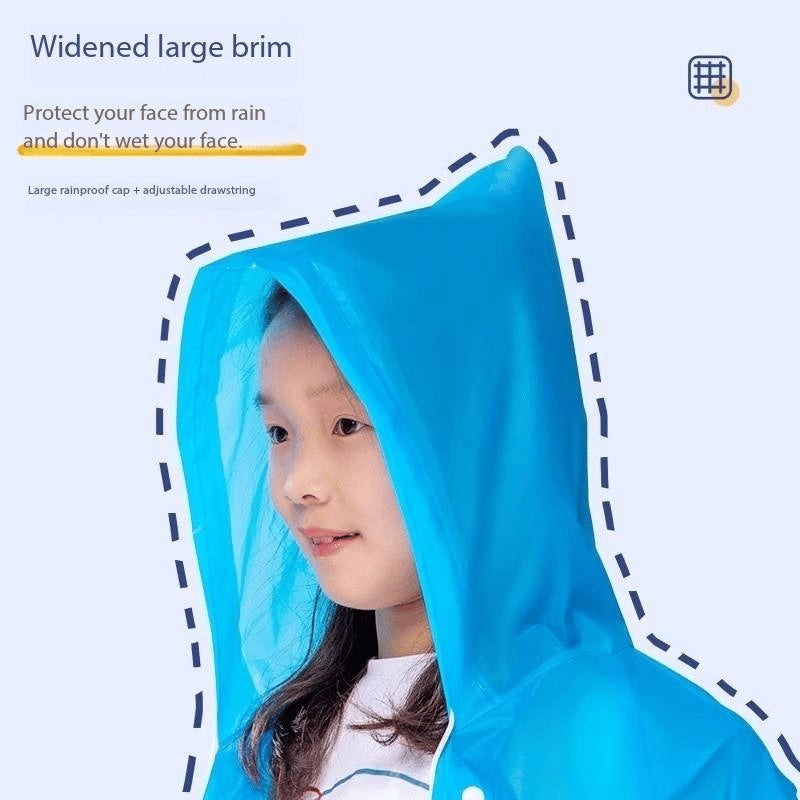 Jas Hujan Eva Anak Raincoat / Jas Hujan Waterproof Bahan Tebal