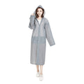 JAS HUJAN EVA PEVA RAINCOAT POLOS TEBAL HOODIE TRANSPARAN DEWASA