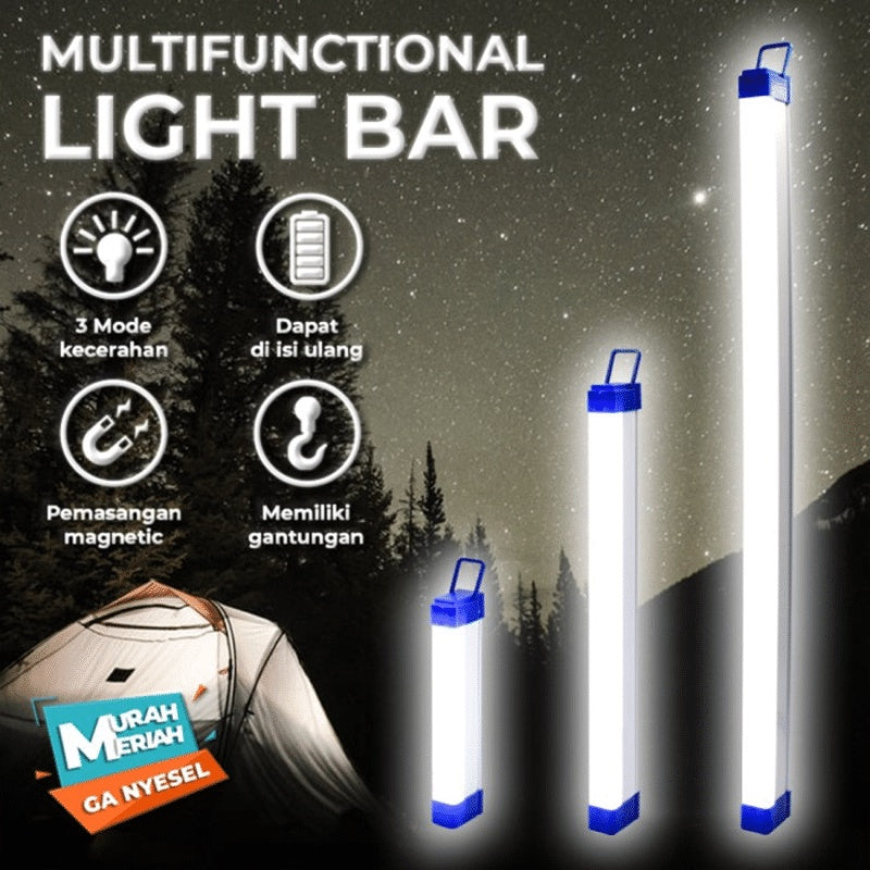 LAMPU NEON LED PORTABLE T7 EMERGENCY 30W 60W 90W 120W / LAMPU MULTIFUNGSI