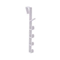 GANTUNGAN BAJU BELAKANG PINTU 5 KAIT BAHAN PLASTIK / HANGER PINTU SERBAGUNA